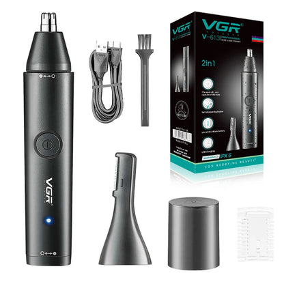 Tondeuse à poils de nez lavable 2 en 1 VGR