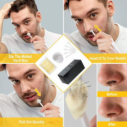 Kit d'épilation du nez