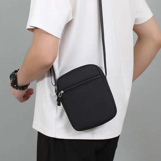 Sac bandoulière simple et décontracté en nylon