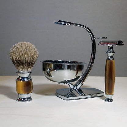 Kit de rasage classique pour homme