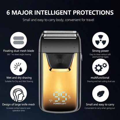 3D Floating Head Electric Shaver