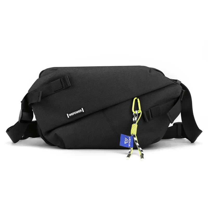 Nylon Panelled Back and Chest Pack