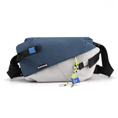 Nylon Panelled Back and Chest Pack