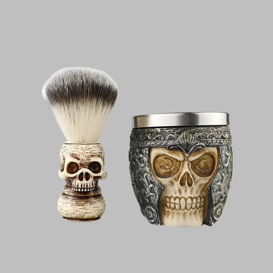 Ensemble de bols à savon et blaireau