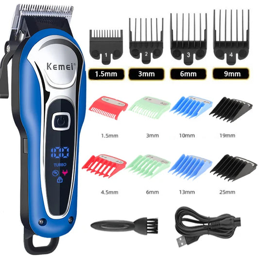 Tondeuses à cheveux sans fil Kemei