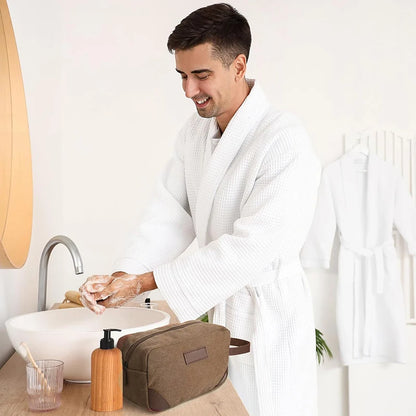 Trousse de toilette de voyage durable