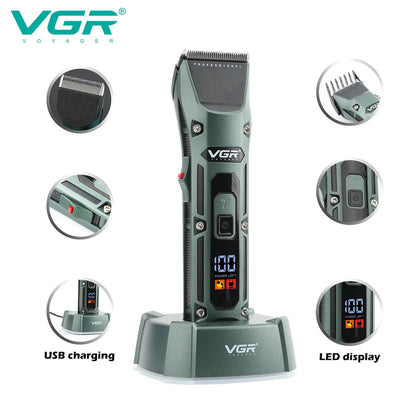 Tondeuse à cheveux sans fil rechargeable VGR